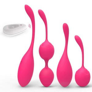 Kegel Balls Vibrator Silicone Ben Wa Ball with wireless control for pelvic wellness