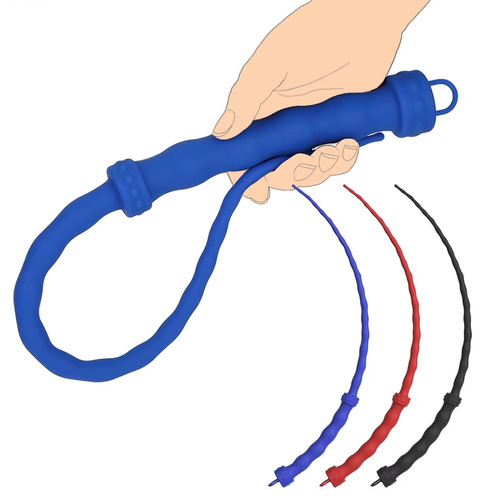 Silicone Tail Whip for couples cosplay & BDSM – soft silicone flogger accessory