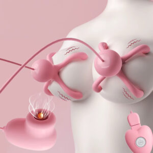 Nipple Vibrator for Women – Breast Massage Clamp Enhancer