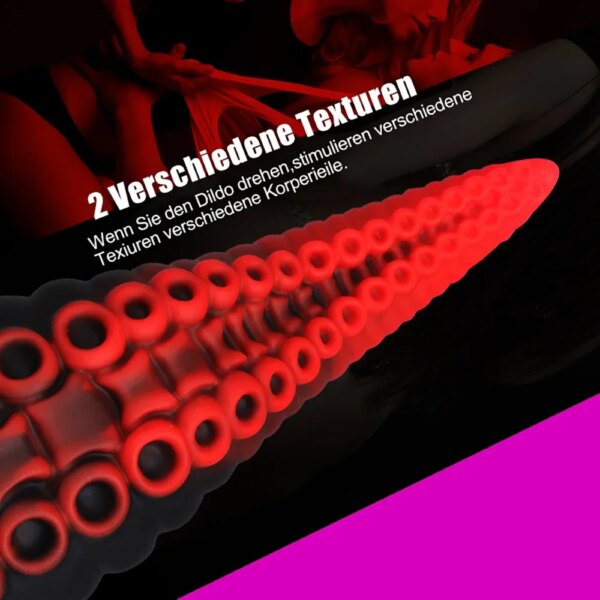 Animal Tentacle Silicone Anal Plug – Soft Body-Safe Silicone with Suction Base