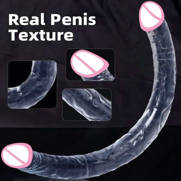 Three Sizes U Shape Dildos Soft Jelly G-Spot Massager for Women’s Intimacy and Self-Care