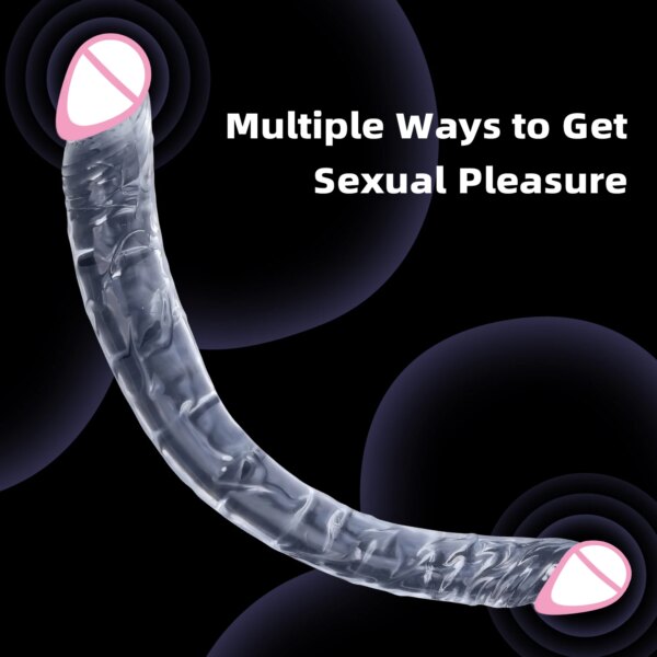 Three Sizes U Shape Dildos Soft Jelly G-Spot Massager for Women’s Intimacy and Self-Care