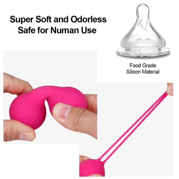 Kegel Balls Vibrator Egg for vaginal exercise and intimate wellness