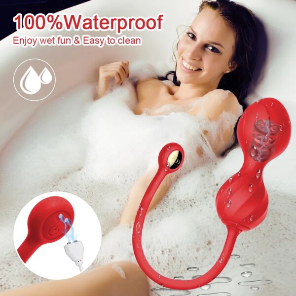 Wireless App Vagina Balls Vibrator Trainer for pelvic floor and intimate wellness