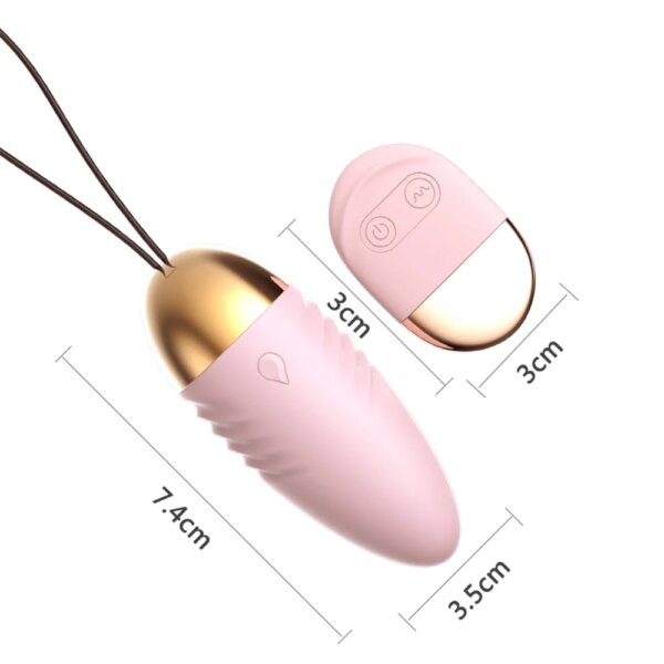 Kegel Ball Wireless Remote Vibrating Egg for pelvic wellness and intimacy