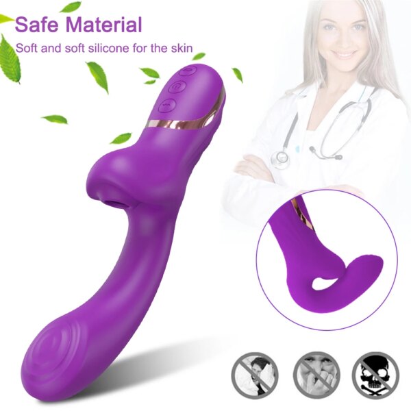 20 Modes Clitoral Sucking Vibrator for Women – Clitoris Sucker Vacuum Stimulator