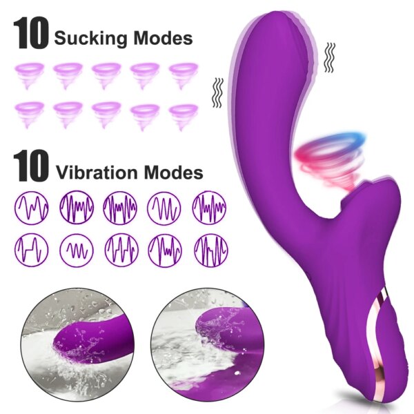 20 Modes Clitoral Sucking Vibrator for Women – Clitoris Sucker Vacuum Stimulator
