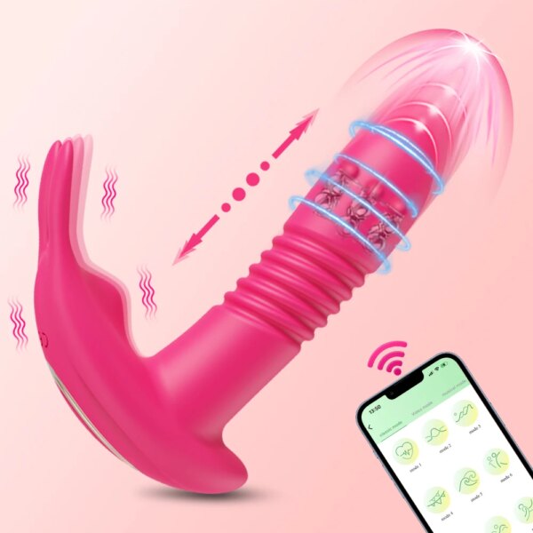 Penetration Vagina Vibrator Female Clitoris Stimulator wearable panty vibrator for women