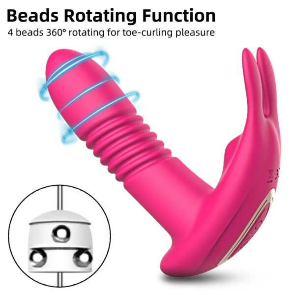 Penetration Vagina Vibrator Female Clitoris Stimulator wearable panty vibrator for women