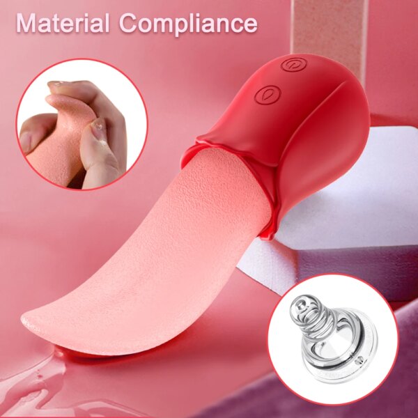 Vibrator Tongue Licking Clitoris Stimulator for Women – discreet wellness and intimacy device