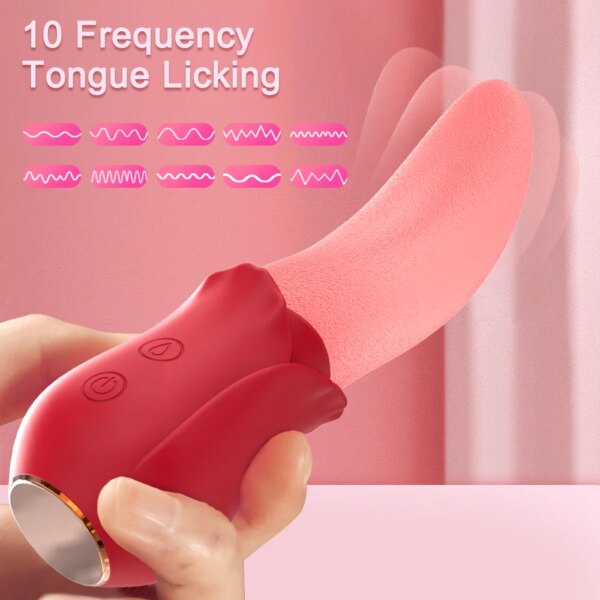 Vibrator Tongue Licking Clitoris Stimulator for Women – discreet wellness and intimacy device