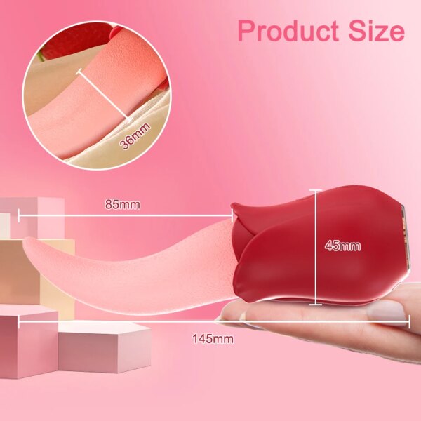 Vibrator Tongue Licking Clitoris Stimulator for Women – discreet wellness and intimacy device