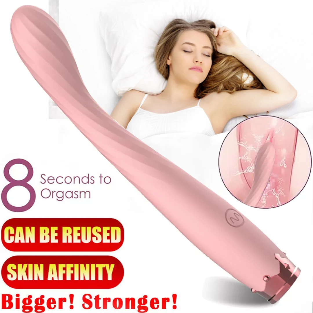 8 Seconds G-Spot Vibrator – Finger-Shaped Clitoris and Nipple Stimulator for Women