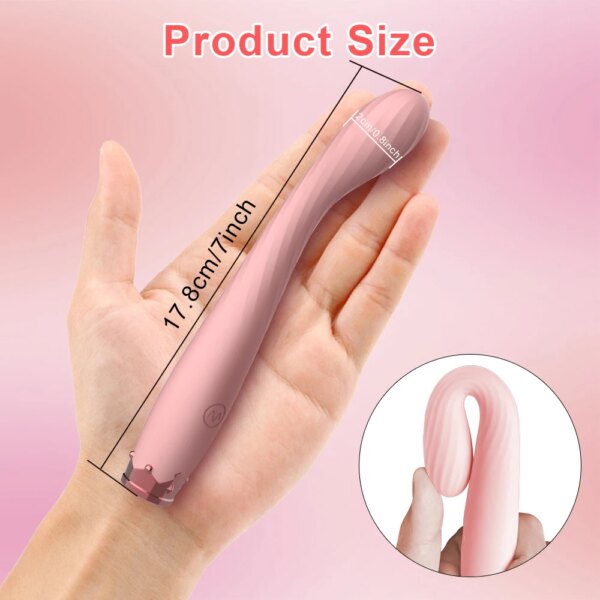 8 Seconds G-Spot Vibrator – Finger-Shaped Clitoris and Nipple Stimulator for Women