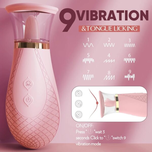 Clit Sucker Vibrator – Clitoris Sucking and Licking Stimulator for Women