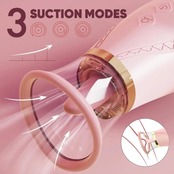 Clit Sucker Vibrator – Clitoris Sucking and Licking Stimulator for Women