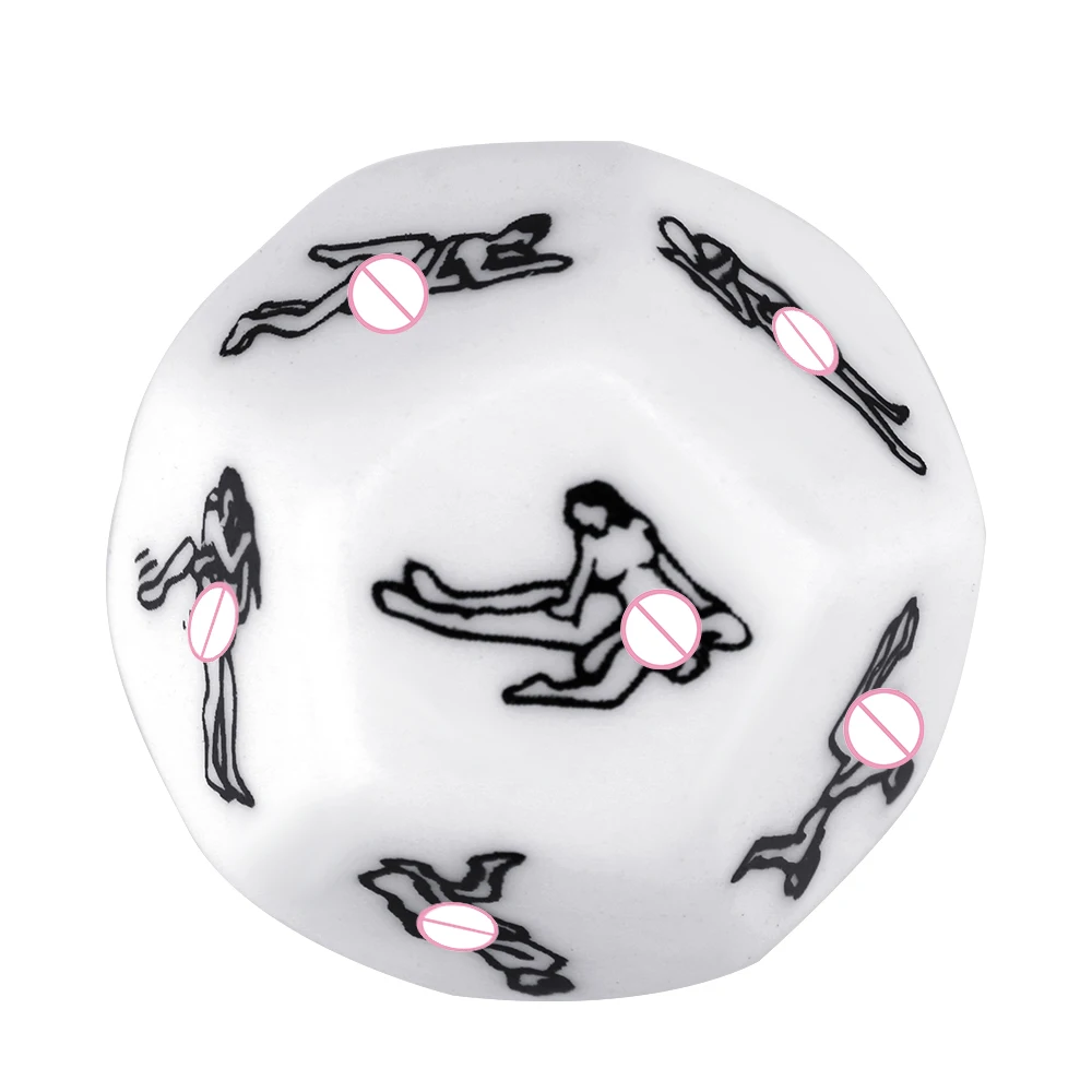 12-Sided Adult Sex Dice – Erotic Love Posture Game for Couples
