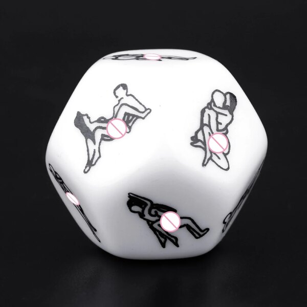 12-Sided Adult Sex Dice – Erotic Love Posture Game for Couples