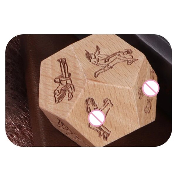 Sexy 12-Sided Sex Dice – Erotic Couple Game Toy