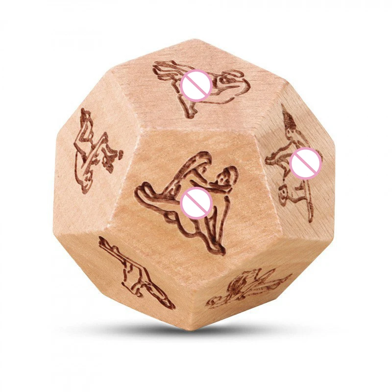 Sexy 12-Sided Sex Dice – Erotic Couple Game Toy
