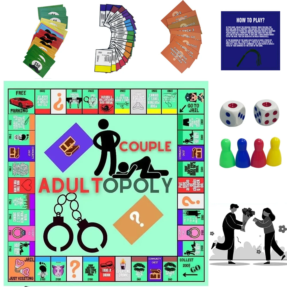 Adult Couple Game Night Intimacy Deck Cards – Relationship and Date Night Card Game