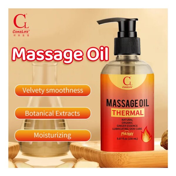 Lavender Massage Oil Moisturize The Skin Adult Sex Oil for Couples Spa and Full Body Massage