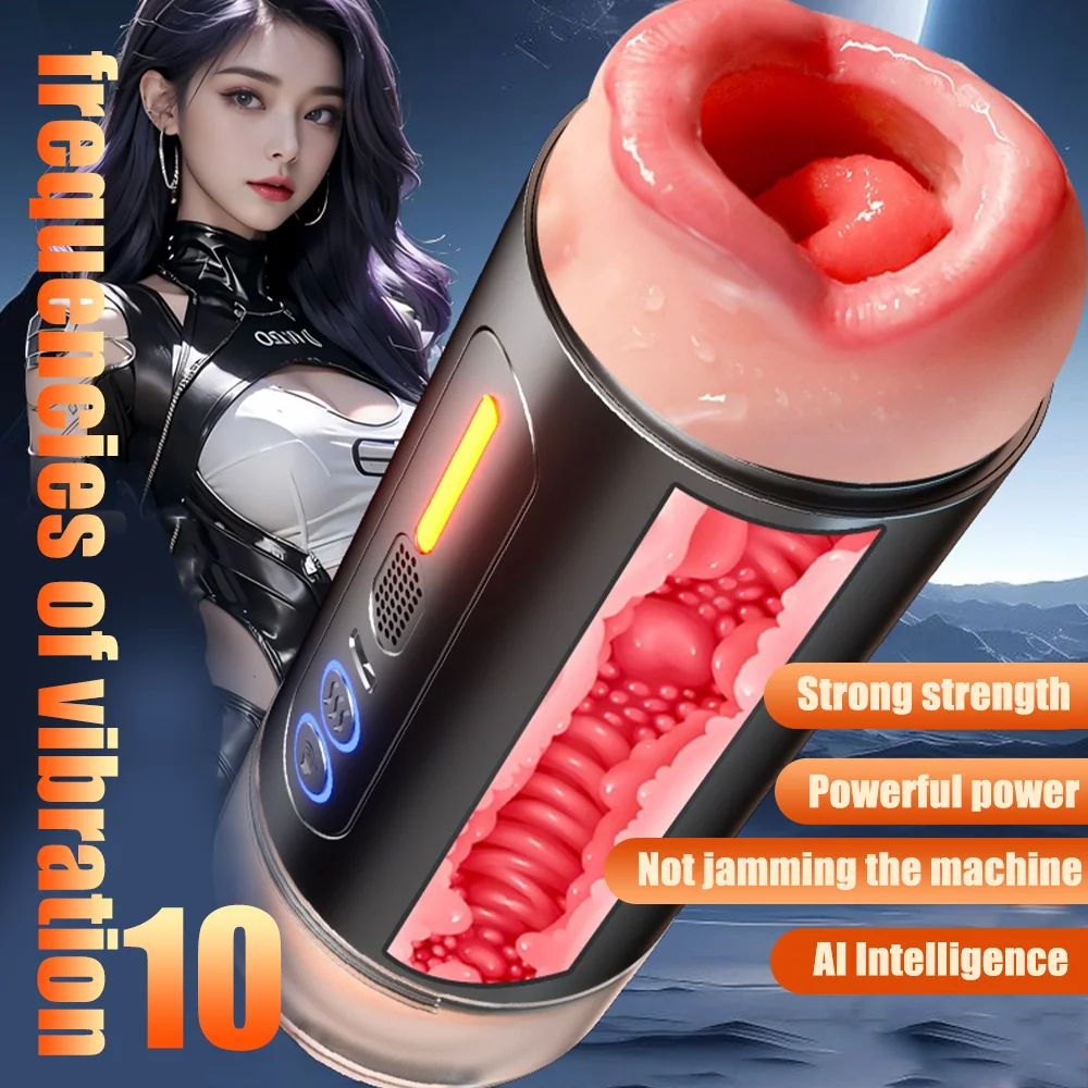 Blowjob Sex Machine Male Masturbator Cup – discreet male wellness device