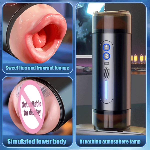 Blowjob Sex Machine Male Masturbator Cup – discreet male wellness device