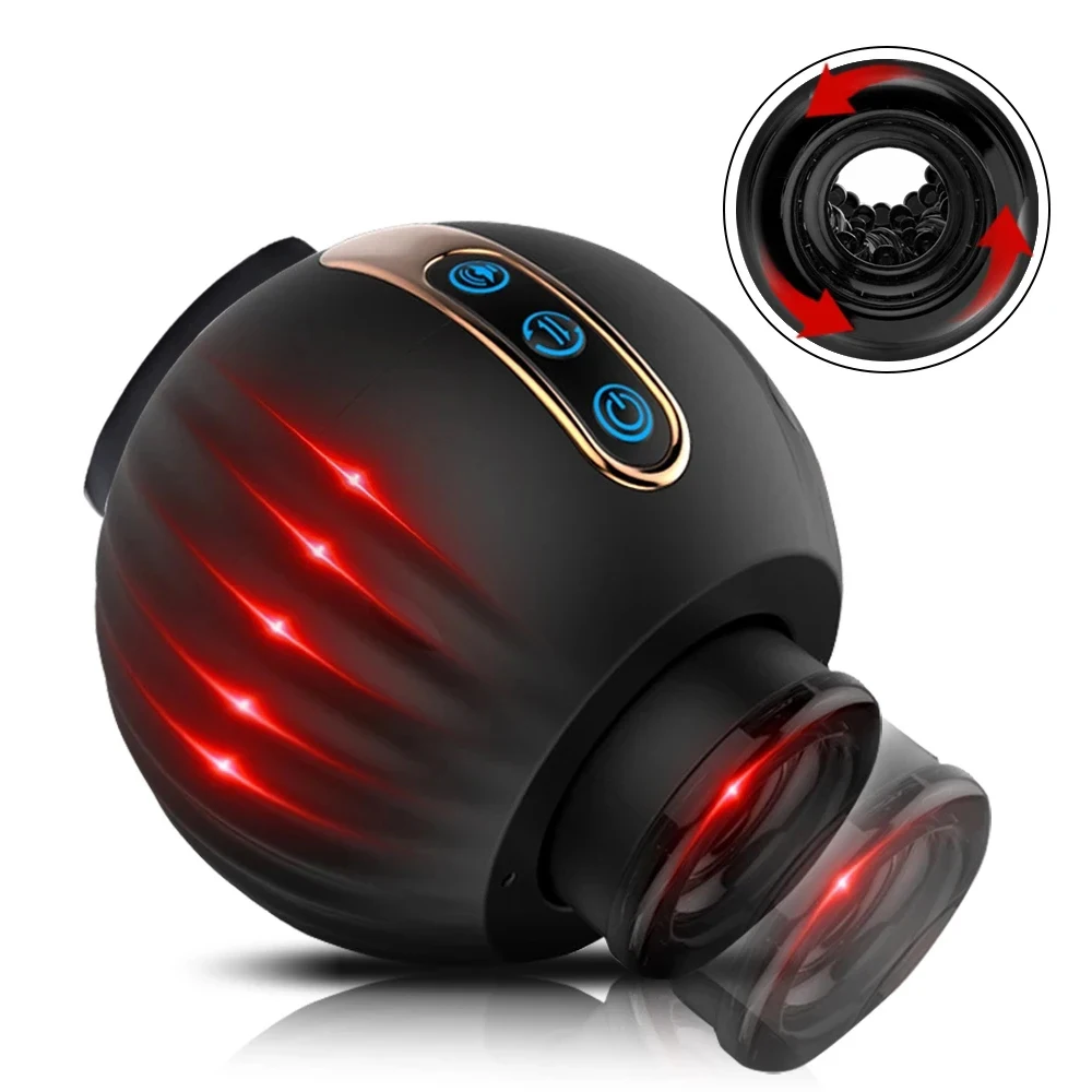Automatic Male Masturbator Telescopic Cup with rotation and piston motion for men’s wellness and self-care