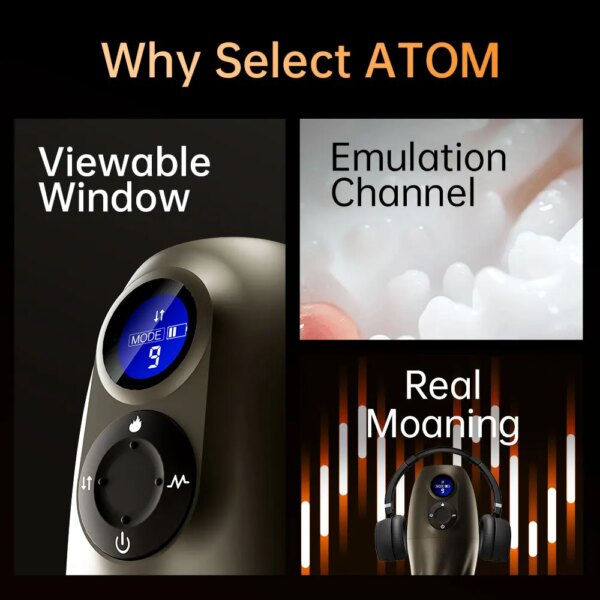 Smart Sex Robot for Men automatic suction wellness device
