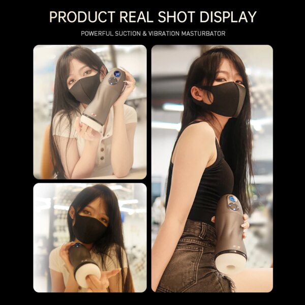 Smart Sex Robot for Men automatic suction wellness device