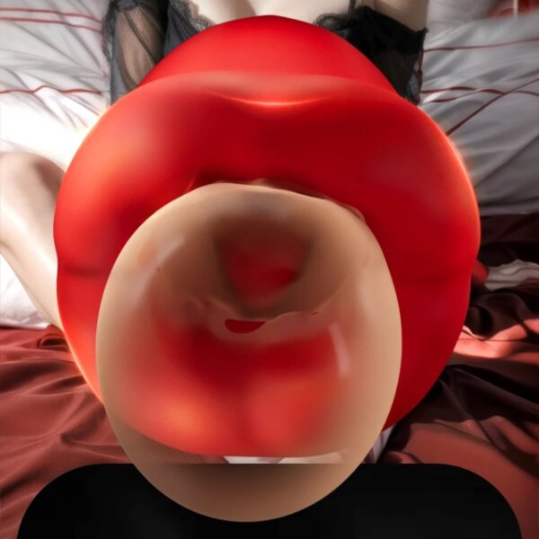 Male Masturbators Cup realistic pocket pussy with vibration and glans exercise