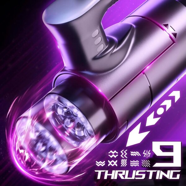 Automatic Thrusting Male Masturbator Cup Blowjob Pocket Pussy for Men