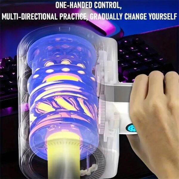 Male Masturbation Cup Automatic Sucking Vibrator for men – realistic oral and vaginal sensations