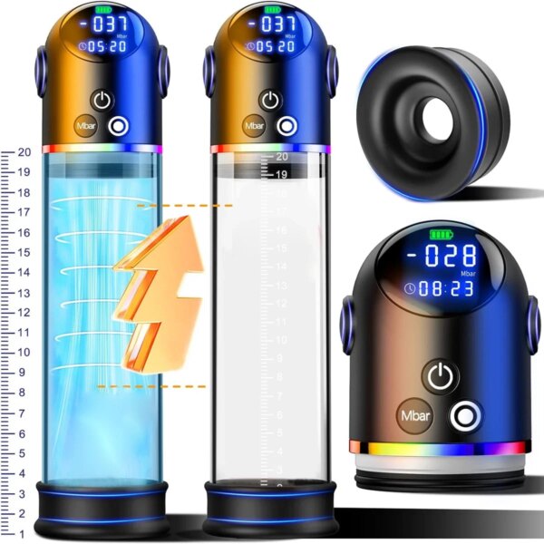 Electric Penis Pump – Automatic Men’s Wellness Extension & Training Device