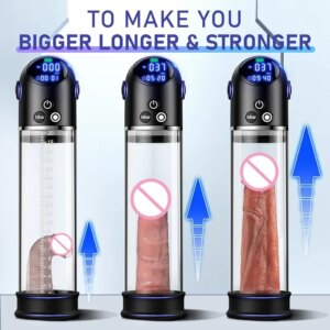 Electric Penis Pump – Automatic Men’s Wellness Extension & Training Device