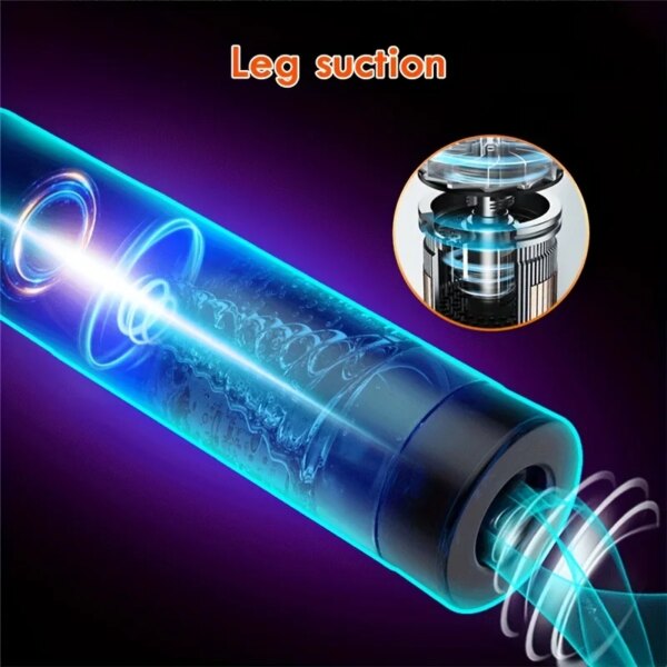 Electric Vacuum LED Penis Pump Trainer for men’s intimate wellness