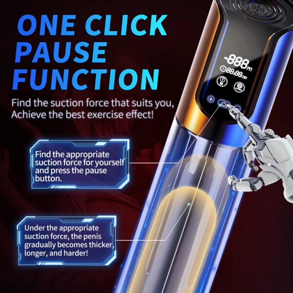 Electric Penis Pump automatic vacuum trainer for men wellness