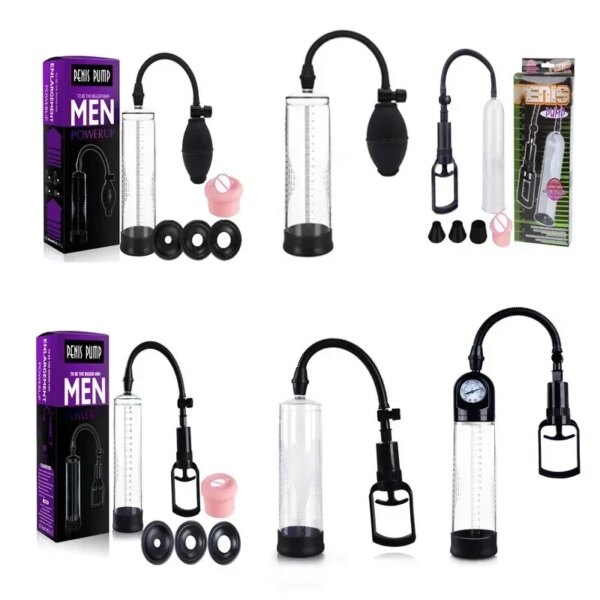 Penis Pump Male Extender Vacuum Enhancer for Natural Male Wellness