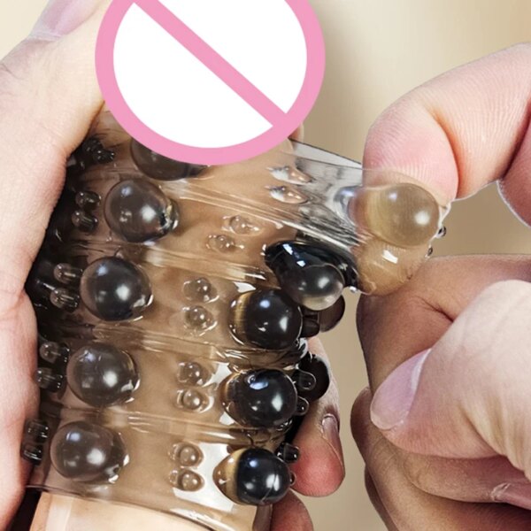 4 Types Penis Enlargement Sleeve & Cock Ring for Men, enhancing erection and sexual wellness