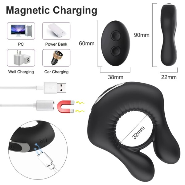 Vibrator Cockring Penis Cock Ring – discreet men’s wellness toy for pleasure and confidence.