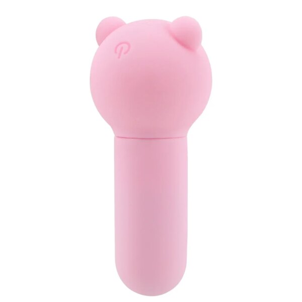 85mm Sexy Bear Vibrator Clitoral and Anal Plug for Women