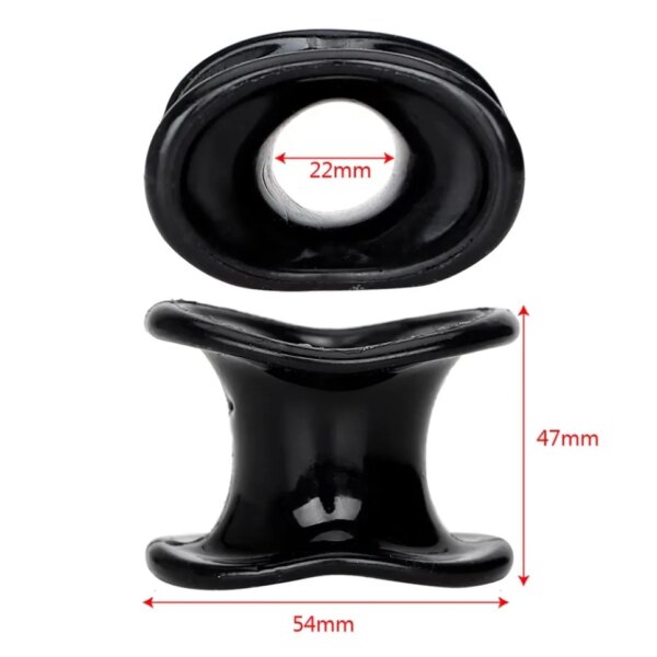 Penis Ring Ball Stretcher Cock Ring Delay Sleeve for Men