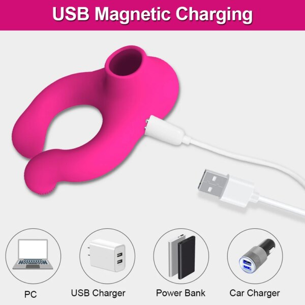 Vibrating Cock Ring Sex Toys for Men Penis Ring Vibrator – Boost Pleasure and Performance
