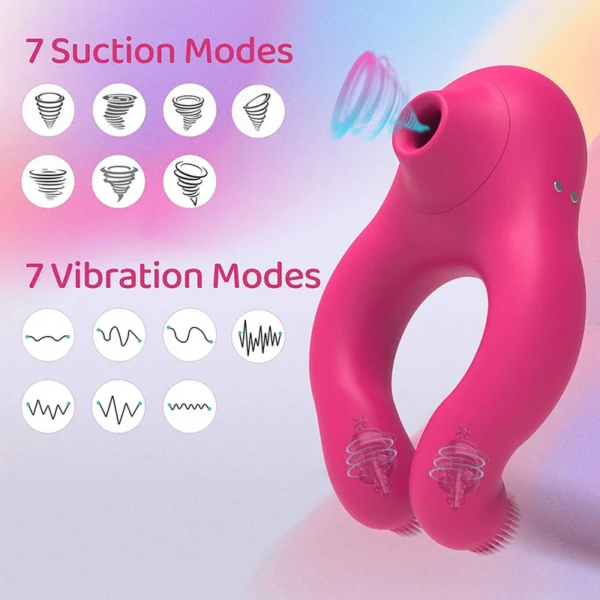 Vibrating Cock Ring Sex Toys for Men Penis Ring Vibrator – Boost Pleasure and Performance