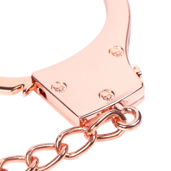 Stainless Steel Handcuffs Adjustable Fetish Restraints for couples – durable alloy cuffs