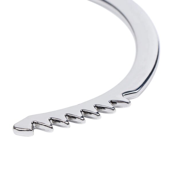Stainless Steel Handcuffs Adjustable Fetish Restraints for couples – durable alloy cuffs
