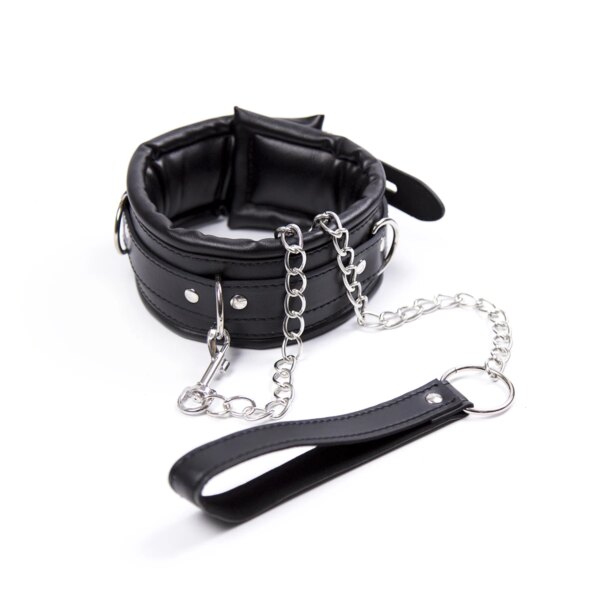 Soft Bondage Restraints Handcuffs Collar Cuffs Set for Couples