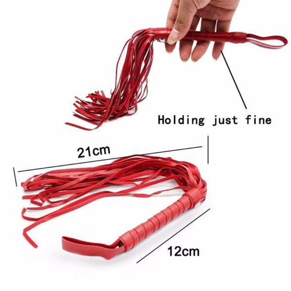 7PCS Exotic Bed Restraint Set with nylon furry cuffs for couples intimacy