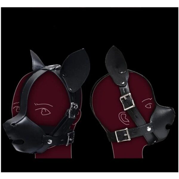 BDSM Puppy Play K9 Bondage Kit dog hood mask for safe role-playing and intimacy
